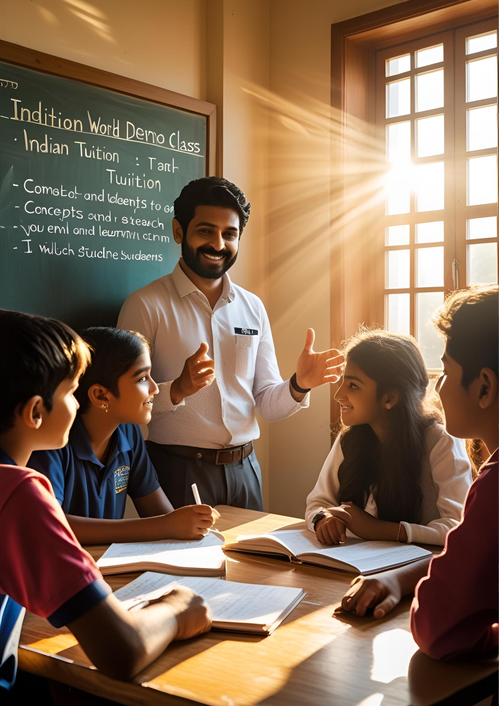 Student learning tuition world